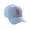 Sky, variant on Daxton Structured Baseball Hat Cap Curved Visor Custom Team Number - Black Hat, Red 26