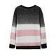 thumbnail image 5 of Blusa informal de manga larga con cuello en V y cremallera para mujer Pompotops gfhjh4888, 5 of 5