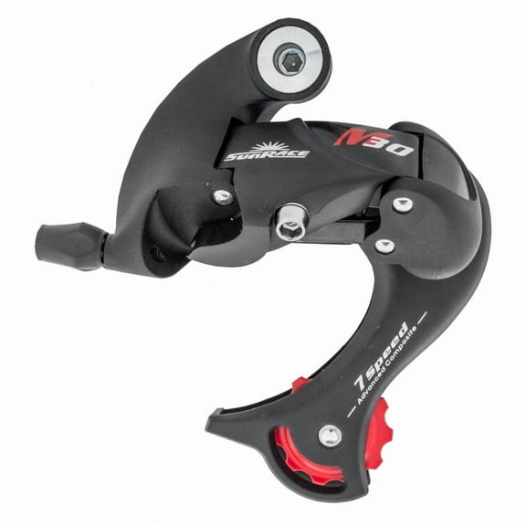 Sunrace Rear Derailleur m37 Gs 7 Speed Direct Bkw/Removable Hanger