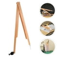 thumbnail image 2 of KAKOWELY drafting tools Precision Drawing Compass for Math Geometry Teaching Tool Whiteboard Clip and Chalk Holder for Classroom Demonstrations and Student Use Beige, 2 of 4