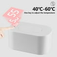 thumbnail image 5 of Baby Wipe Warmer Baby Wipe Heater Large Capacity Smart Wet Wipes Warmer,Adjustable Temperature,White, 5 of 5