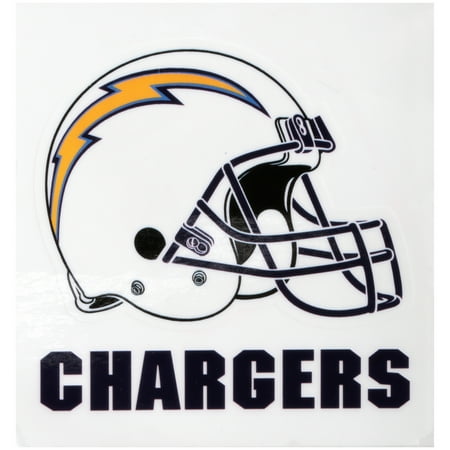 NFL Small Chargers Static Reusable Window Cling