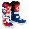 thumbnail image 4 of MSR Youth M3X Motocross Boots (7, Red/White/Blue) Dirt Bike Motocross Motorcycle, 4 of 6