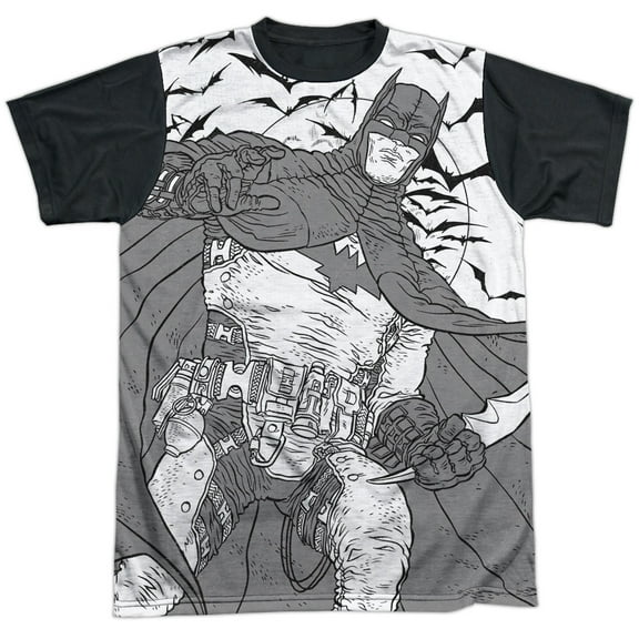 Batman Liney Sub Unisex Adult Halloween Costume Sublimated T Shirt