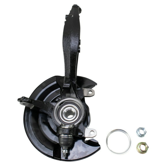 TRQ Front Wheel Bearing & Hub Assembly with Knuckle LH for Honda Accord 2.4L BHA42834
