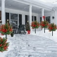 thumbnail image 4 of RKSTN Simulation Red Bean Pine Insert Home Decoration, 4 of 5