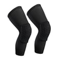 thumbnail image 2 of Knee Brace Anti Collision Breathable Soft Elastic Non Slip Knee Support Stabilizer Black L, 2 of 9