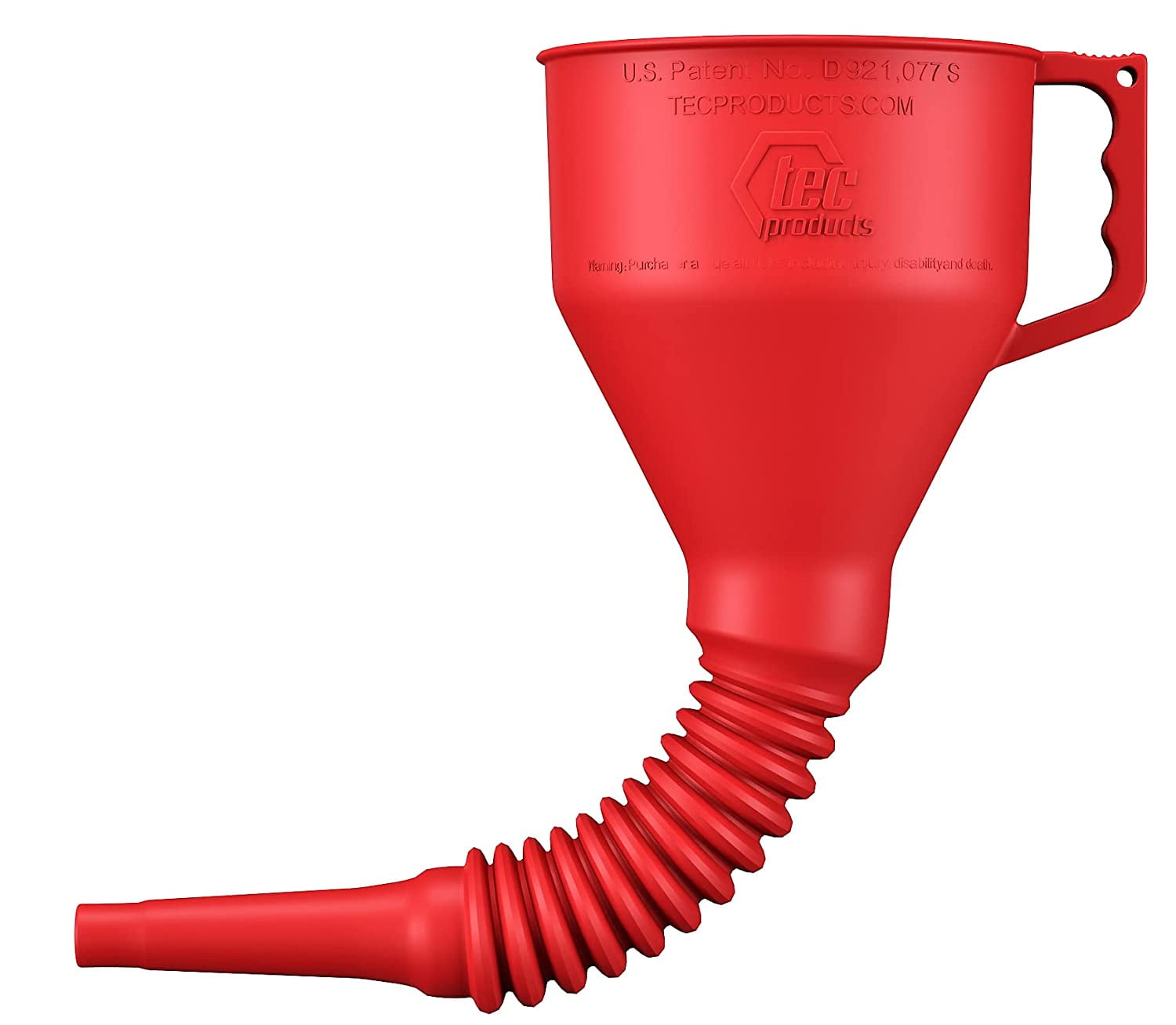 ZMNEW FlexAll Funnel Flexible Rubber Funnel with Handle, Multiple