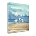 thumbnail image 2 of Tangletown Fine Art Coastal Breeze Quotes II by Anne Tavoletti Poster Frame - 24 x 24 x 1.5 in., 2 of 2
