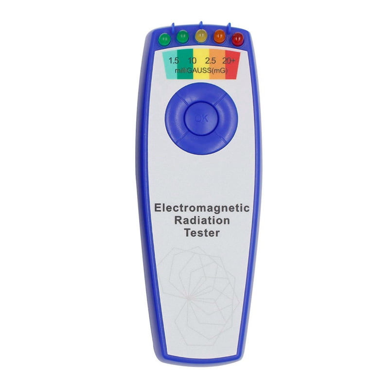 Field Radiation Detector with 5 LED EMF Gauss Meter