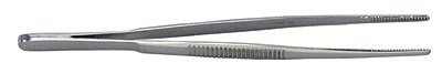 Grafco 2750 Thumb Dressing Forceps, 1 x 2 Teeth, Stainless Steel, 5" Length - image 1 of 1