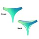thumbnail image 3 of Fotbe blue green colors Tanga Sin Costuras para Mujer con Estampado – Panties Invisibles, Transpirables y Cómodos para Uso Diario-XX-Large, 3 of 6