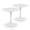 White, variant on 32" Round Wood Dining Table, Mid Century Modern Tulip Table for Living Room Kitchen, White