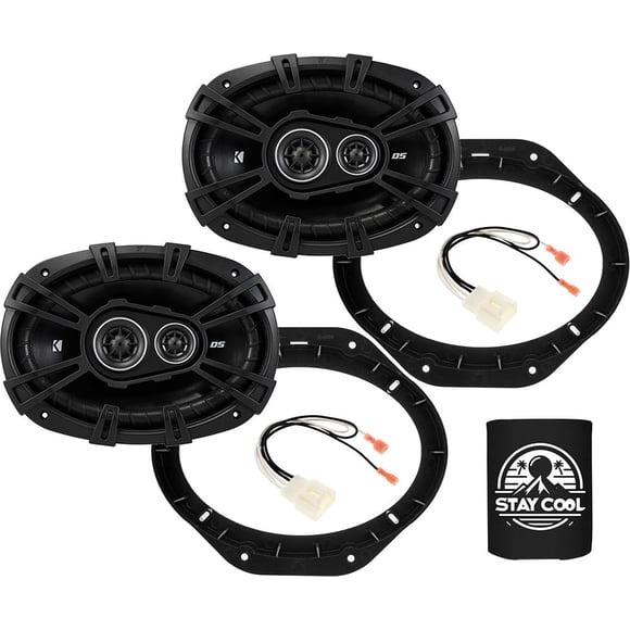 Altavoz KICKER Serie CS de 6x9 pulgadas para Ford F-150 2015-2022