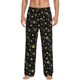 thumbnail image 1 of Fotbe Gold Dog Paw Pantalones de Pijama para Hombre, Pantalones de Dormir, Pantalones de Casa con Cintura Ajustable y Bolsillos-Small, 1 of 6