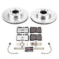 thumbnail image 3 of PowerStop Front Z26 Street Warrior Carbon-Fiber Ceramic Brake Pad and Drilled and Slotted Rotor Kit Fits: VOLKSWAGEN Select Models K8821-26, 3 of 9