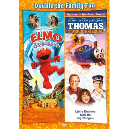 Elmo Ccd Camera - Adventures of Elmo In Grouchland / Thomas & The Magic Railroad (DVD)