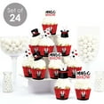 thumbnail image 2 of Big Dot of Happiness Ta-Da, Magic Show - Cupcake Decoration - Magical Birthday Party Cupcake Wrappers and Treat Picks Kit - Set of 24, 2 of 8