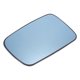 thumbnail image 1 of Reemplazo del cristal del espejo retrovisor del lado del conductor izquierdo, cristal calefaccionado azul con respaldo, compatible con BMW Serie 3 E46, 1 of 6