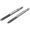 thumbnail image 2 of BTOER 2pc HSS Standard Metric Thread Thread Tap Set-M16 Screw Tap Drill Bit Kit Silver Straight Flute Plug Tap Hand Tools Accessory, 2 of 9