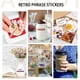 thumbnail image 4 of Matsuzay Pack de 8 Hojas de Texto Decorativas de Small Talk Sticker Diario de Scrapbooking pinturas, 4 of 6