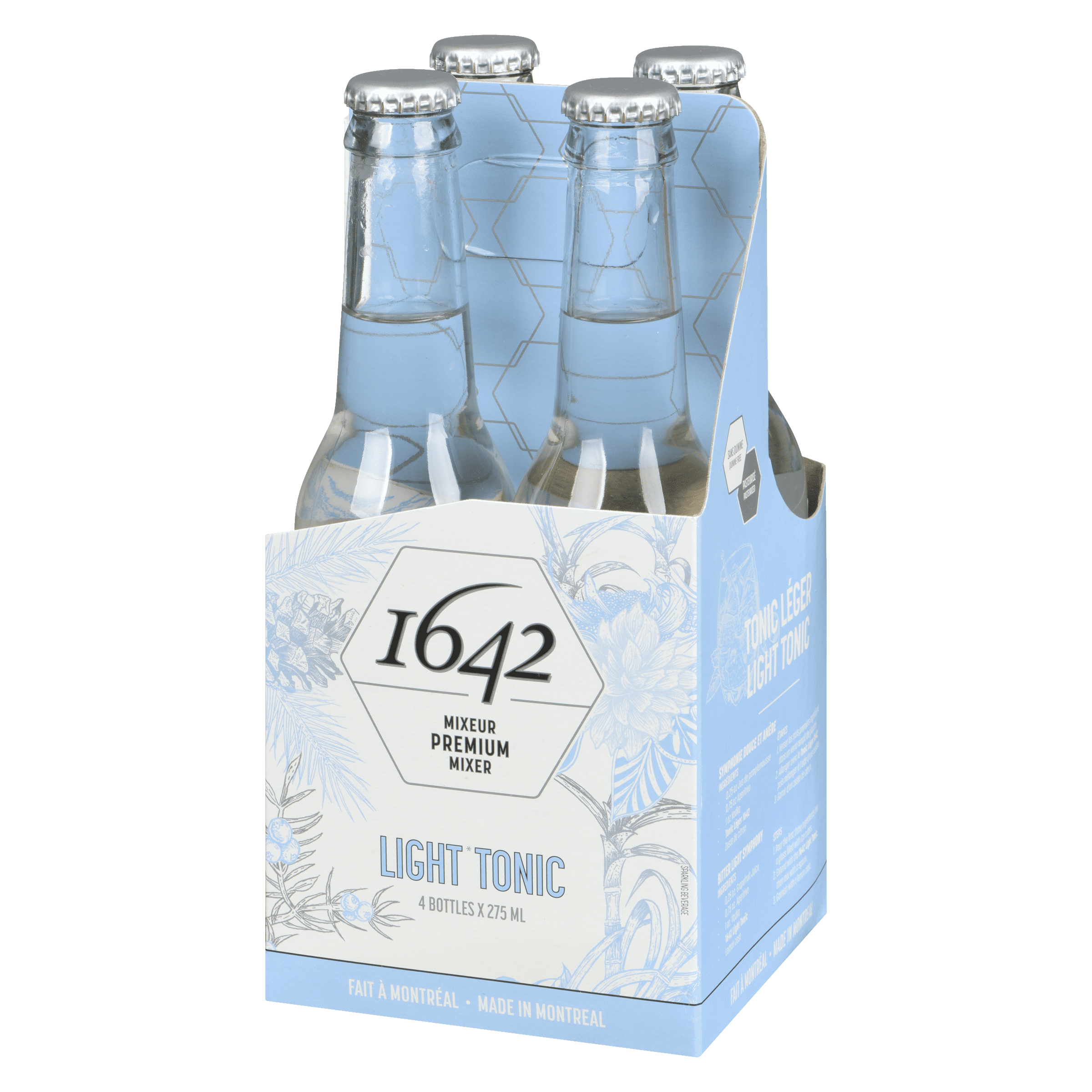 1642 TONIC LÉGER Tonic avec 25% moins de sucre