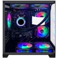 thumbnail image 3 of Hoengager AMD Ryzen 5 5600GT,16GB DDR4 3200MHz,1TB M.2 SSD,WiFi& Bluetooth, Windows 11 Pro Gaming Desktop PC-Black, 3 of 7