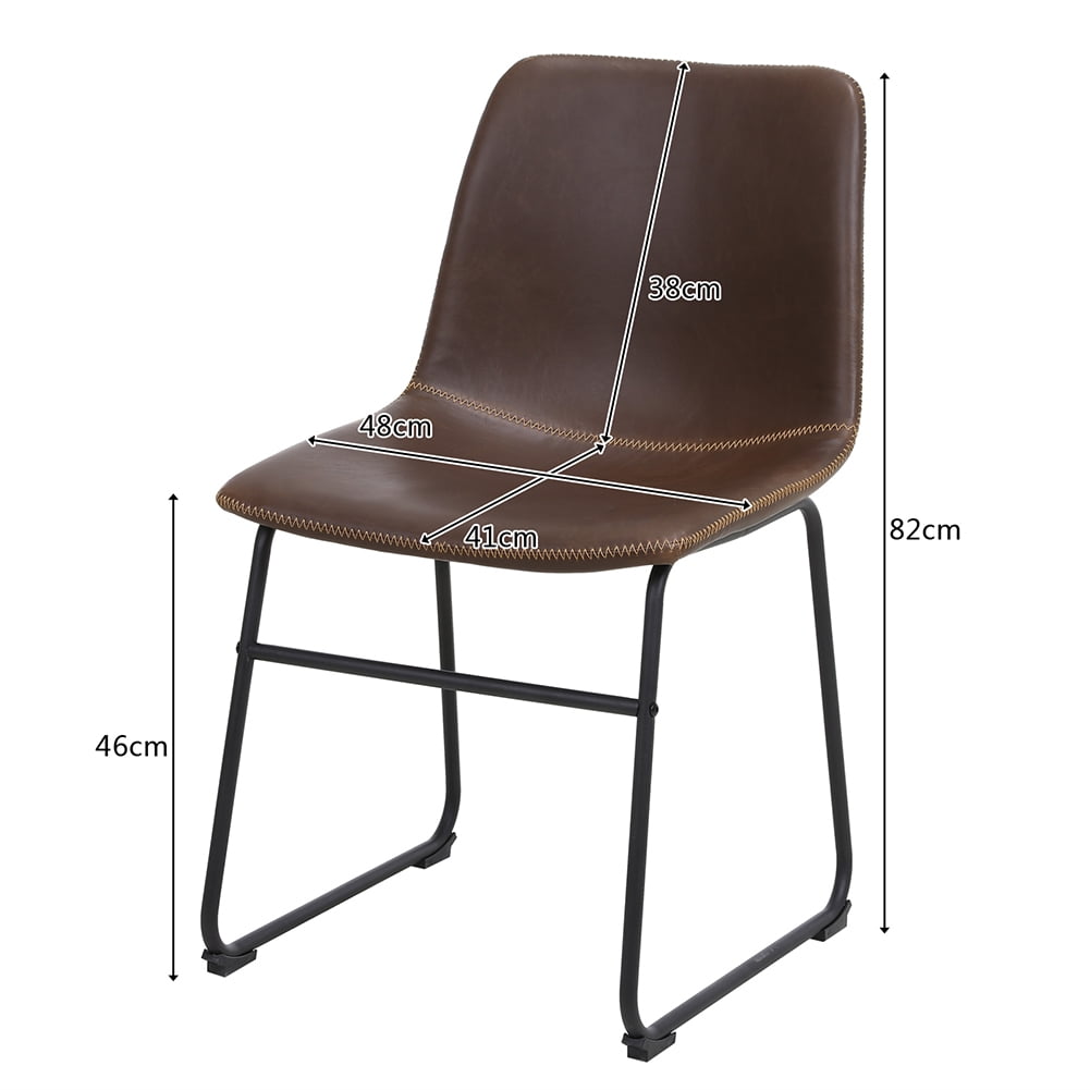 Kepooman Industrial 32.3"H Wrought Iron Bar Stool-Set of 2-Swivel Counter Coffee Chair, Dark Brown Kepooman Industrial 32.3"H Wrought Iron Bar Stool-Set of 2-Swivel Counter Coffee Chair, Dark Brown