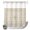 Cream, variant on No Hook Shower Curtain, Vintage Beige Boho Shower Curtains for Bathroom with See Through Top Window, Retro Ethnic Tribe Abstract Art Waterproof & Washable Bath Curtain Standard 72"x72"