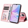 thumbnail image 4 of Funda tipo cartera GANGXUN para OPPO A78 5G , diseño girasol, cuero PU, soporte, cierre magnético, tarjetero, 4 of 5