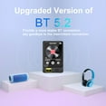 thumbnail image 4 of yeacher Compact Bluetooth MP3/MP4 Player with Hi-Fi Audio, Touchscreen, Built-in Speaker, USB-C Charging, and 64GB TF Card Support, 4 of 7