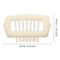 thumbnail image 2 of HOOWIFFY 5Ud Clips Decorativos Para Perros Y Pequeños En Material Resistente Y Color Beige, 2 of 8