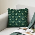 thumbnail image 5 of Wozhuo St Patricks Day Cushion Cover Shamrock Plush Sofa Pillow Case Decor, 5 of 7