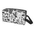 thumbnail image 2 of Goofa Fall Forest Printed Toiletry Bag with Handle,Large Capacity Travel Makeup Cosmetic Bag for Women, Carry on Airport Airline Compliant Bag, 2 of 9