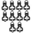 thumbnail image 6 of WHAMVOX 10Pcs Outdoor Buckle for Tent Accessories Black Plastic Rope Tightener and Adjuster, 6 of 8