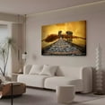 thumbnail image 3 of Thailand Elephant Sunset Canvas Poster Bedroom Decor Sports Landscape Office Room Decor Gift,Frame-style,20x30inch(50x75cm), 3 of 8