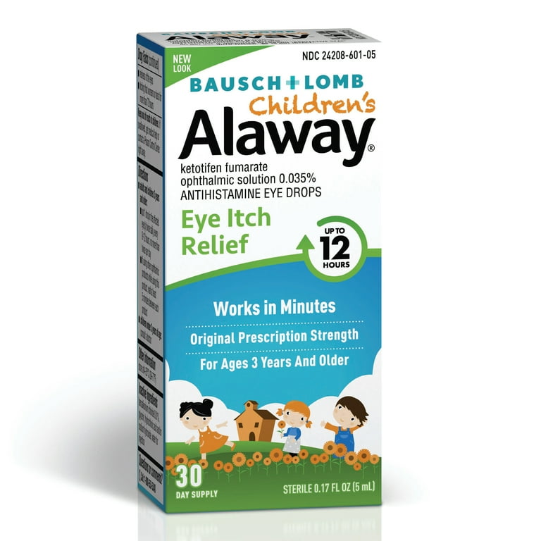 Bausch Lomb Alaway Antihistamine Eye Drops 20 Single Dose