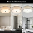 thumbnail image 2 of C Cattleya Dimmable 23W Selectable LED Flush Mount Ceiling Light - 15 in., 2 of 7