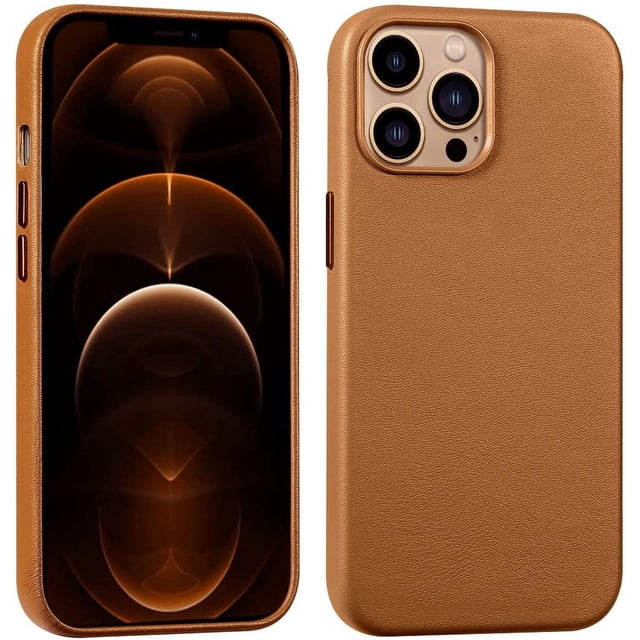 iPhone12/12 Pro 6.1'' Estuche magnético de cuero para teléfono MFZFUKR CZDZ-ZH22-5