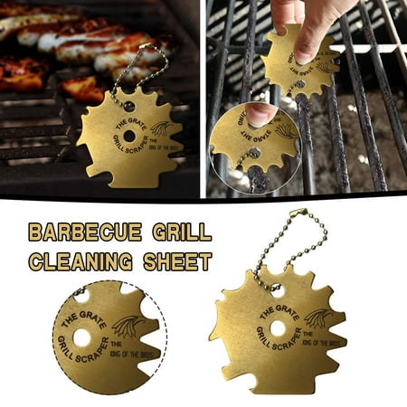 

TANGNADE New Multifunction Barbecue Cleaning Tool Stainless Steel Cleaning Blade