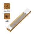thumbnail image 5 of A&S Mezuzot Aluminum Mezuzah Case in Adi Sidler Track Design Door Mezuzah for Parchment Scroll Home Blessing Decor (Gold, 6 Inches), 5 of 6