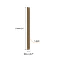 thumbnail image 2 of Uxcell 10pcs packs Fully Threaded Rods 1/4x2-3/4" for Mounting Assembly Fastening, Colorful Zinc, 2 of 5
