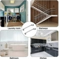 thumbnail image 5 of 2 Pack Shower Grab Rail,stainless Steel Bathroom Grab Bar, Grab Bars Elderly For Bathroom, 5 of 5