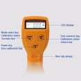 thumbnail image 4 of Paint Thickness Gauge Meter Coating Thickness Gauge Paint Depth Gauge Meter with Backlight LCD Display(Orange), 4 of 7