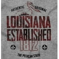 thumbnail image 2 of Louisiana Pelican Outdoors Adventures Men's Graphic T Shirt Tees Brisco Brands S, 2 of 6