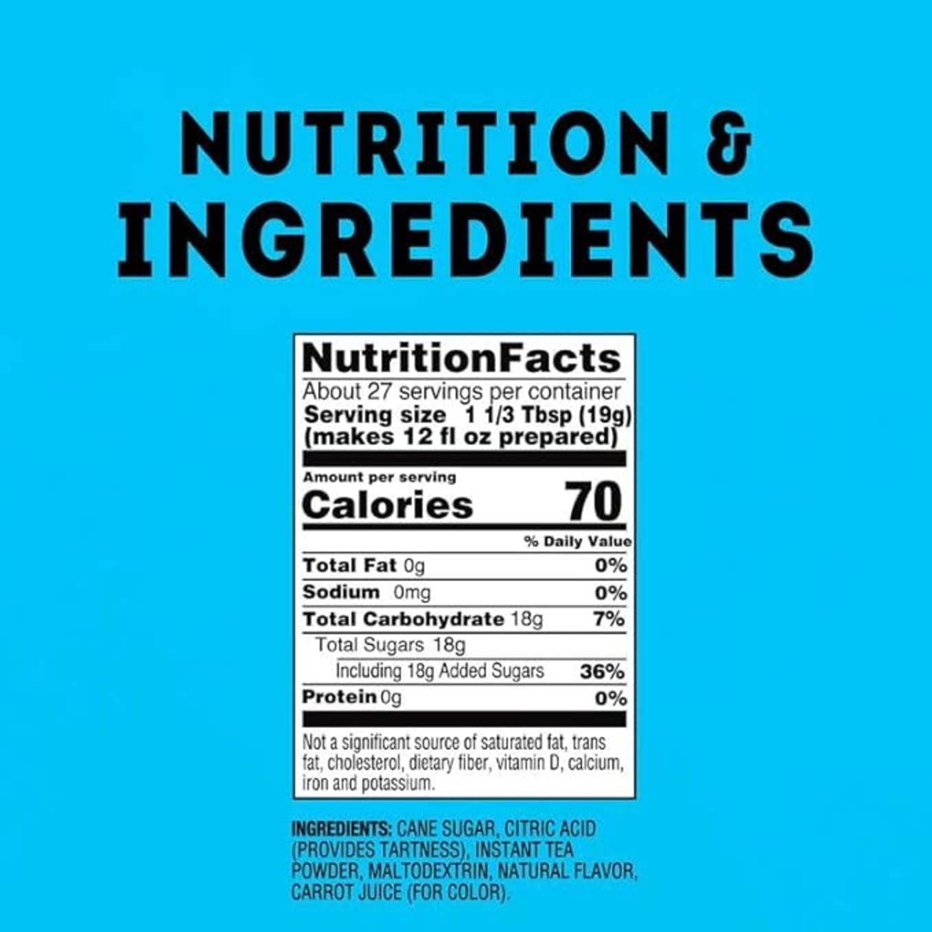 Lipton Reduced Sugar Lemon Iced Tea Mix, Powder Drink Mix, 10 Quarts Each (Pack of 6, Makes 60 Quarts Total)