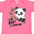 thumbnail image 4 of Inktastic My Aunt Loves Me Cute Panda Boys or Girls Baby Bodysuit, 4 of 5