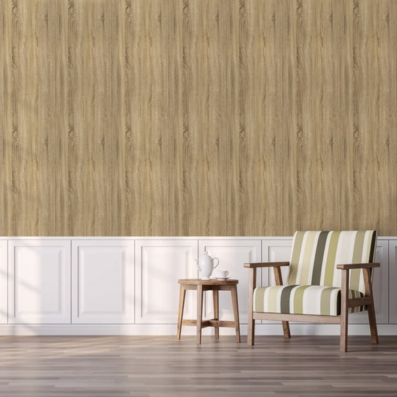 UMIGGEE Wood Grain Wallpaper 15.7-in x 118-in Peel and Stick Wallpaper Wood Wall Paper Removable Self Adhesive Wood Wallpaper Contact Paper Wood Plank Wallpaper for Furniture Home Deco