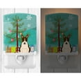 thumbnail image 2 of Caroline's Treasures BB4261CNL Merry Christmas Tree Bull Terrier Dark Brindle Ceramic Night Light, 6x4x3", multicolor, 2 of 2