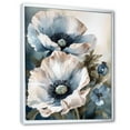 thumbnail image 2 of Designart "Pastel Pink And White Poppies" Poppies Floater Framed Wall Decor, 2 of 5